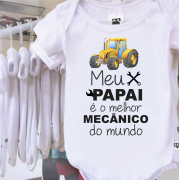 Body Meu Papai É O Melhor Mecânico Do Mundo