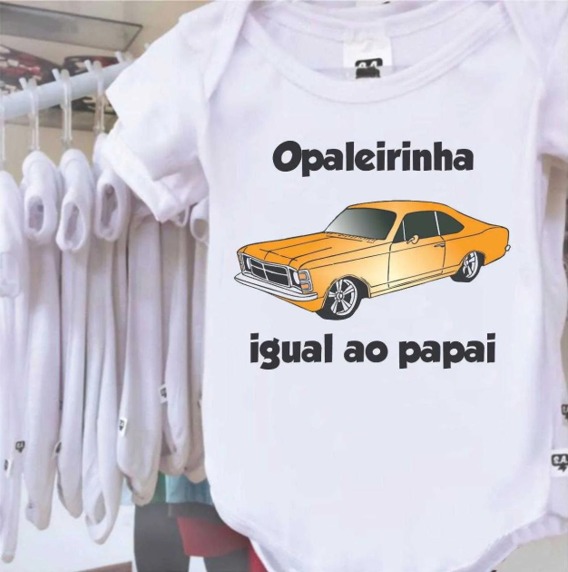 Body Opaleirinha Igual Ao Papai 