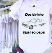 Body Opaleiro Igual Ao Papai 