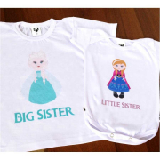 Body Ou Camisetinha Big Sister E Little Sister