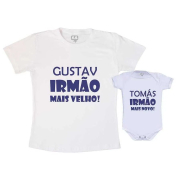 Body Ou Camisetinha Irmãos