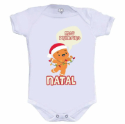 Body Personalizado Para O Natal Meu Primeiro Natal 