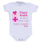 Body Personalizado Presente do Papai...