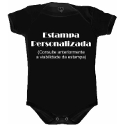 Body Preto Personalizado