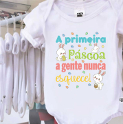 Body  Primeira Páscoa a Gente Nunca Esquece 