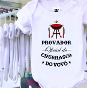 Body Provador Oficial De Churrasco 