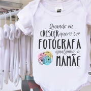 Body - Quero ser Fotógrafa Igualzinha a Mamãe 