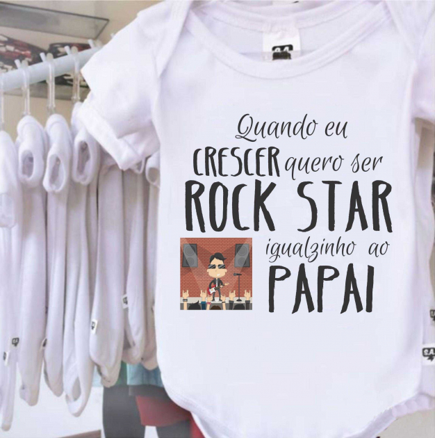 Body Rock Star Igualzinho ao Papai 