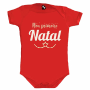 Body Temático De Natal - Meu 1° Natal