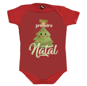 Body Temático Meu primeiro Natal 