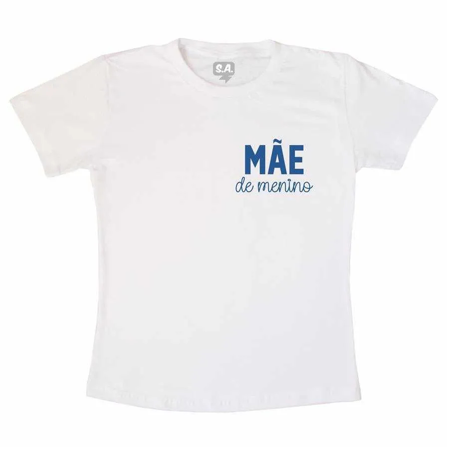 Camiseta 100% Poliéster Mãe De Menino