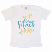 Camiseta 1º Dias Das Mães Com A Vovó 
