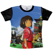 Camiseta A Viagem de Chihiro - Studio Ghibli