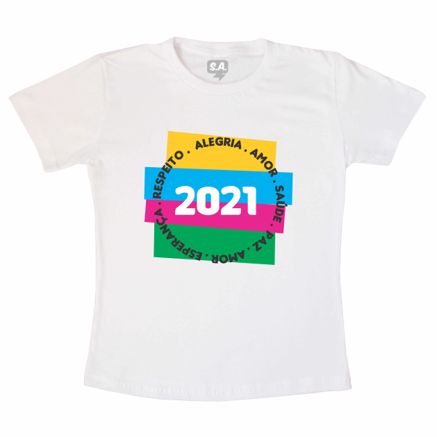 Camiseta Adulta 2021 Color Metas