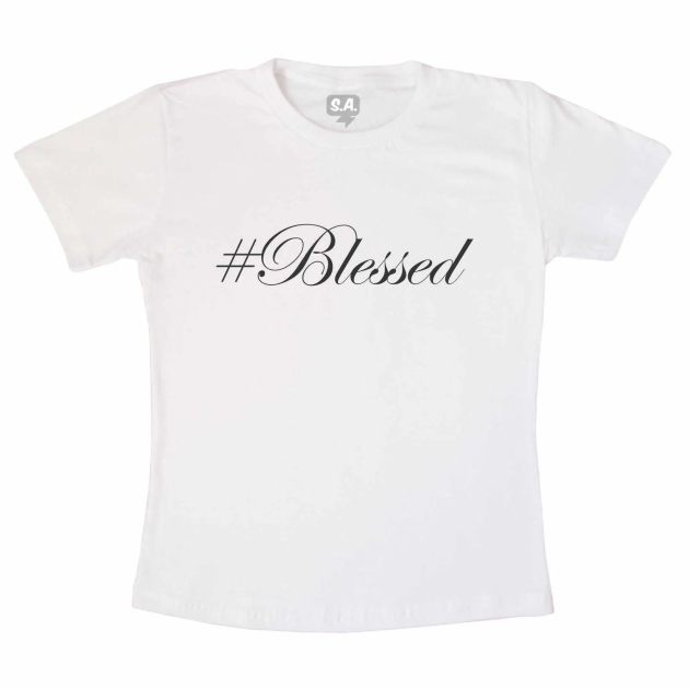 Camiseta Adulta - #Blessed 