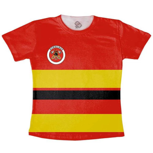 Camiseta Adulta Bombeiro