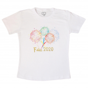 Camiseta Adulta Feliz 2020 Fogos 
