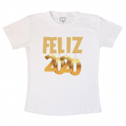 Camiseta Adulta  Feliz 2020