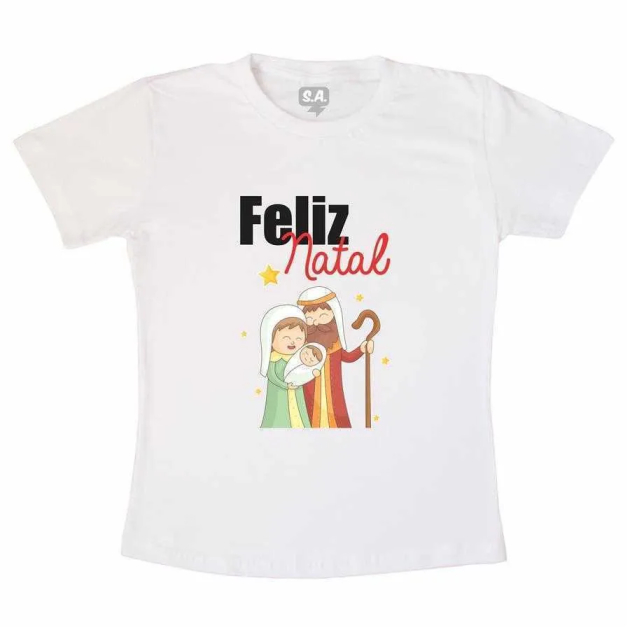 Camiseta Adulta Feliz Natal