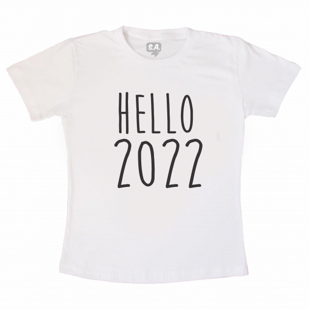 Camiseta Adulta  Hello 2022