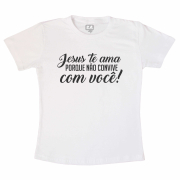 Camiseta Adulta Jesus Te Ama