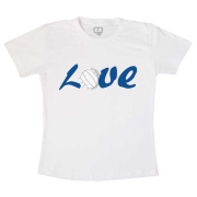 Camiseta Adulta Love Vôlei