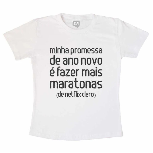 Camiseta Adulta Mais Maratonas