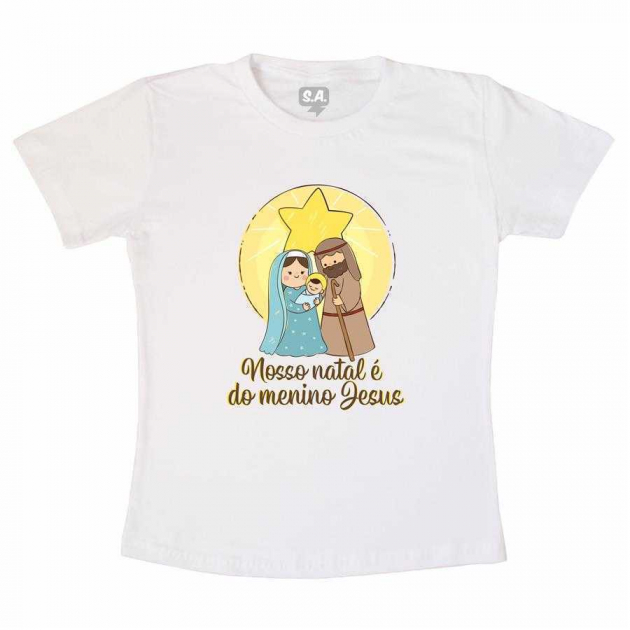 Camiseta Adulta Menino Jesus