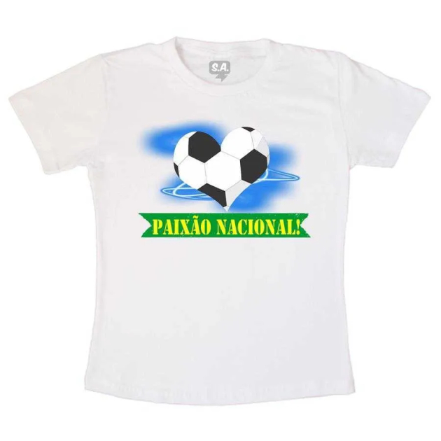 Camiseta Adulta Paixão Nacional