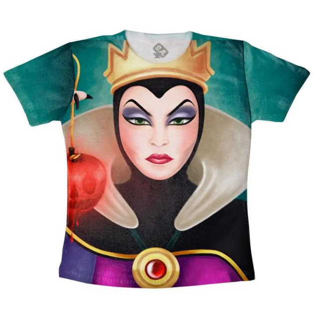 Camiseta Adulta Rainha Má