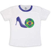Camiseta Adulta Sapato de salto