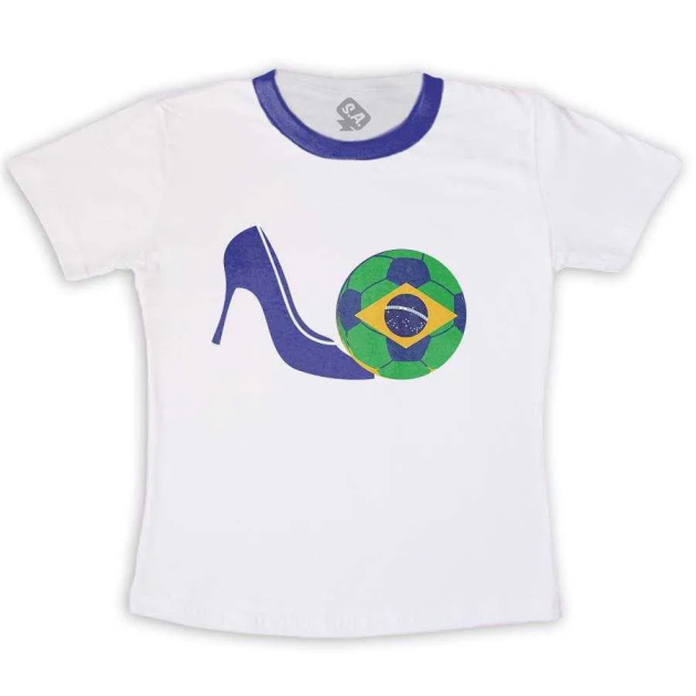 Camiseta Adulta Sapato de salto