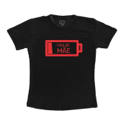 Camiseta Adulta Vida De Mãe