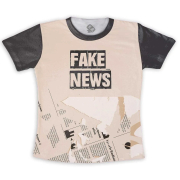 Camiseta Adulto Carnaval Fake News