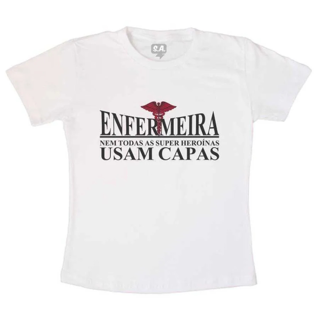 Camiseta Adulto - Enfermeira