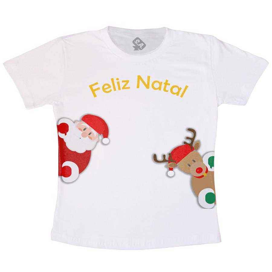 Camiseta ho ho ho feliz natal