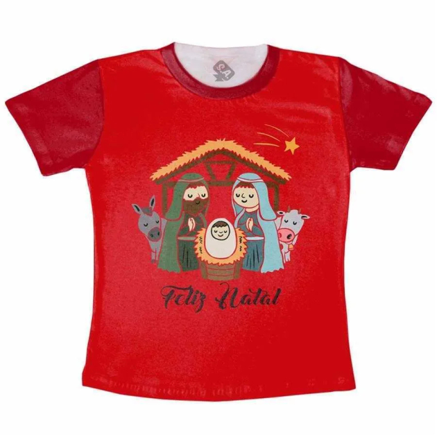 Camiseta Adulto Feliz Natal