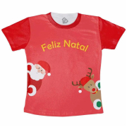 Camiseta Adulto Feliz Natal