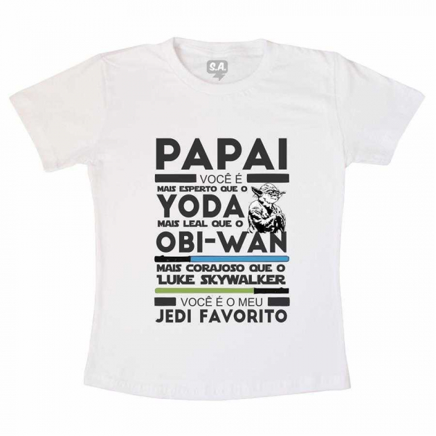 Camiseta Adulto - Jedi Favorito