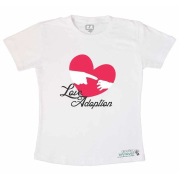 Camiseta Adulto Love Adoption