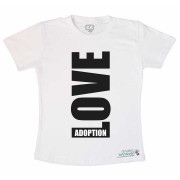 Camiseta Adulto Love Adoption