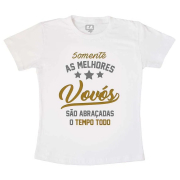 Camiseta Adulto - Melhores Vovós