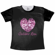 Camiseta Adulto - Outubro Rosa