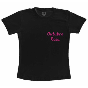 Camiseta Adulto - Outubro Rosa