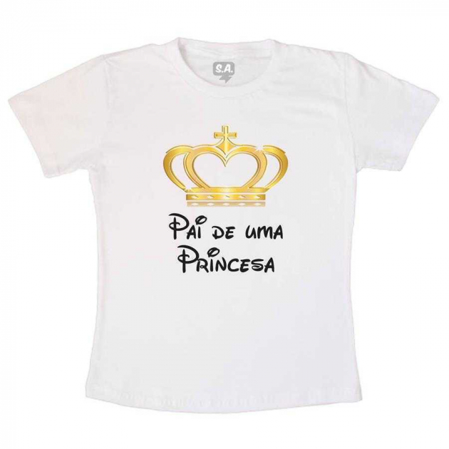 Camiseta Adulto - Pai de uma Princesa