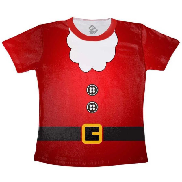 Camiseta Adulto Papai Noel