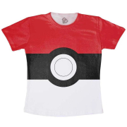 Camiseta Adulto Pokebola