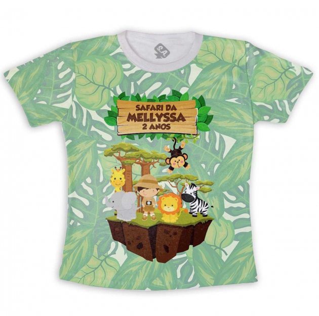 Camiseta Adulto Safari - Total 