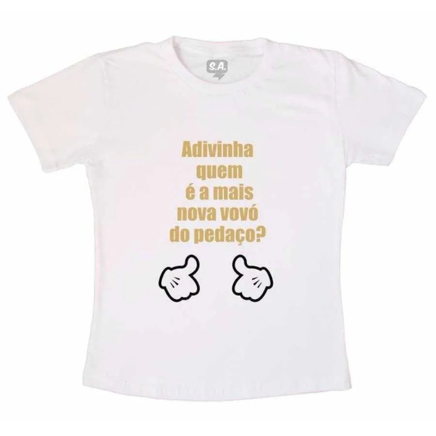 Camiseta Advinha Quem é