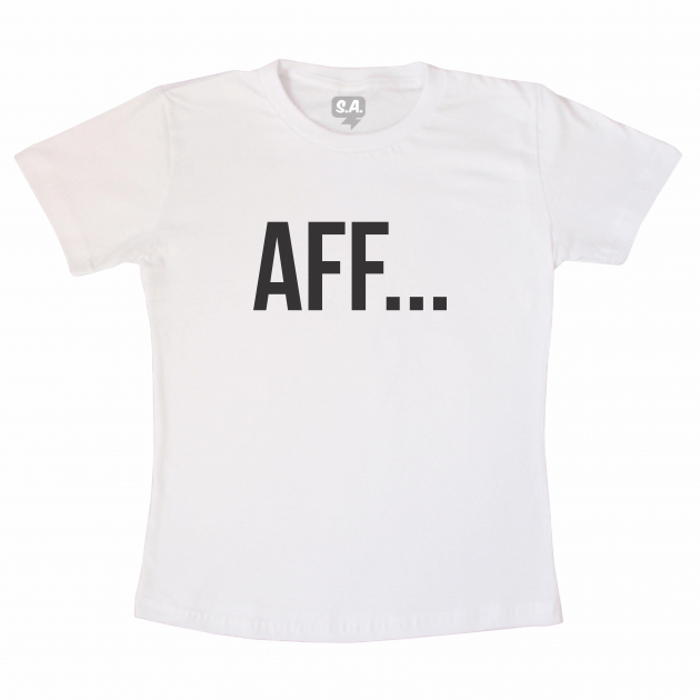 Camiseta - Aff Branca 